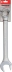Clé mixte de 41mm tête polie - carte