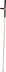 Lance double 2m avec raccord sans buse pour nettoyeurs HP