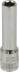 Douille longue 1/4" 6mm - carte