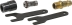 Meuleuse pneumatique droite composite 168mm