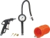 Pistolet de gonflage raccord 1/4" - mallette de 4 pcs