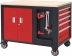Servante 10 tiroirs avec plan de travail en bois 1141x730x888mm