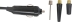 Mini compresseur 12V-15A-120W-3,5 bar + 3 adaptateurs