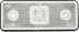 Feu de position LED 12/24V blanc - blister