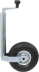 Roue jockey jante acier 48mm avec roue gonflable 150kg