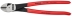 Pince coupante de côté forte démultiplication 250mm coudée à 25° - Gainage PVC