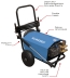 Nettoyeur HP eau froide 380V 15 l/min 200 bar avec flexible 15m