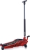 Cric rouleur 2T double piston avec pédale et roues en nylon 75/500mm longueur 770mm