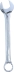 Clé mixte de 41mm full polish - carte