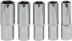Douilles longues 1/2" de 14 à 22mm