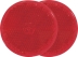 Catadioptre rond 60mm rouge adhésif - blister de 2 pcs