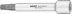 Douille tournevis 1/2" avec embout XZN M10
