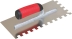 Platoir à colle inox 280x120mm dents carrées 12x12mm