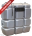 Cuve de stockage gasoil PEHD 1500L double paroi pré-équipée