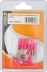 Cosse plate mâle isolée thermorétractable rouge 6,3x0,8mm - lot de 10 pcs