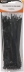 Collier nylon 3,6x200mm noir - lot de 100 pcs