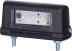 Feu éclaireur de plaque LED 12/24V entraxe 52,5mm - lot de 2 pcs