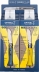 Couteau N°9 Bricolage jaune et gris - présentoir de 12 pcs