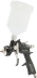Pistolet de peinture godet supérieur 600ml buse 1,7mm Pistolet de peinture godet supérieur 600ml buse 1,7mm