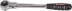 Cliquet 1/2" 72 dents réversible tête boule 360° avec bouton poussoir - carte