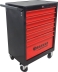 Servante d'atelier 7 tiroirs composée de 187 outils - modules finition carbone