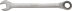 Clé mixte droite à cliquet de 19mm 72 dents - carte