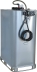 Cuve de stockage gasoil galvanisée 999L double paroi avec kit pompe à gasoil 12V 56 l/min