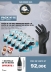 PN N° 16 lot de 5 boîtes de gants nitrile noir L, 5 boîtes de gants nitrile noir XL et 1 bouteille de rouge