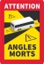 Panneau angles morts pour bus – autocollants 170x250mm - lot de 3 pcs