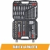 Coffret de douilles 1/4" 3/8" 1/2" - 219 pcs