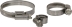 Collier à crémaillère acier inox 9mm de 8 à 12mm - boîte de 50 pcs