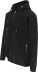 Gilet à capuche poches zippées - noir XL