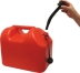 Jerrican plastique 20L base large homologué carburant