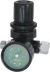 Pistolet de peinture HVLP godet supérieur 600ml buse 1,4mm avec régulateur de pression