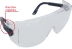 Surlunettes de protection incolores avec branches réglables