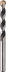 Foret béton plaquette carbure-emmanchement cylindrique- Ø9mm-long 120mm- étui d'1 pièce