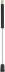 Lance simple 700mm à tête réglable avec buse calibre 0,80 pour nettoyeurs HP