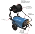 Nettoyeur HP eau froide 380V 15 l/min 200 bar avec enrouleur de flexible 20m et lance turbo