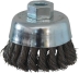 Brosse forme coupe conique M14 70mm mèches torsadées - lot de 10 pcs