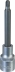 Douille tournevis 1/2" avec embout 105mm Pozidriv® PZ3