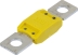 Fusible enfichable méga 100A jaune - lot de 5 pcs