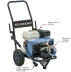 Nettoyeur HP eau froide moteur thermique OHV 10 l/min 160 bar avec flexible 10m