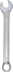 Clé mixte de 17mm tête polie - carte