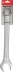 Clé mixte de 38mm tête polie - carte