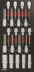 Module mousse 402x189mm carbone douilles longues/embouts Torx® et hexagonal - 21 pcs