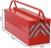 Caisse à outils métallique 5 compartiments 550x200x209mm