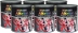 Peinture antirouille RAL 7011 gris - lot de 6 pots de 750ml