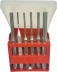 Chasse-goupilles 3-4-5-6-8-10mm - boîte plastique de 6pcs