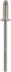 Rivet inox /inox A2 tête plate 4x10mm - 25 pcs