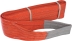 Elingue plate avec boucles 150mm 5T 4m rouge - lot de 6 pcs